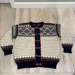 DALE OF NORWAY SWEATER SIZE XL cardigan vintage VTG NORDIC APRES SKI
